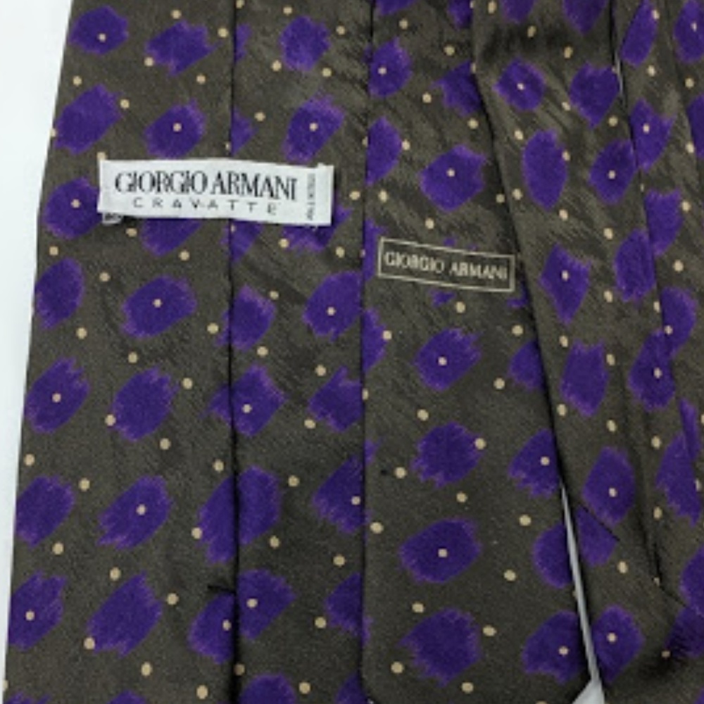 Vintage Giorgio Armani silk tie - made in Italy